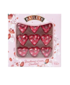 Baileys Strawberry and Cream Heart, cioccolatini alla crema e fragola 90g