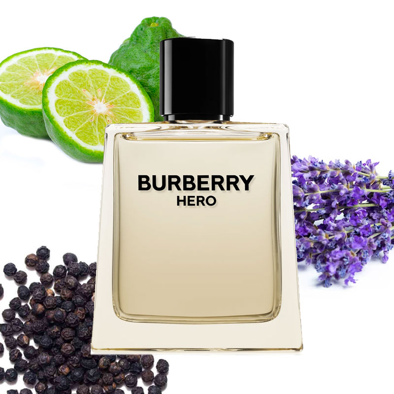 Cofanetto uomo BURBERRY HERO edt 50ml + hair & body wash 75ml - immagine 2