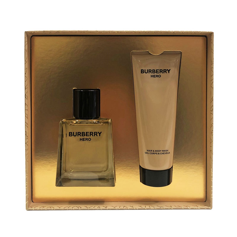 Cofanetto uomo BURBERRY HERO edt 50ml + hair & body wash 75ml - immagine 3