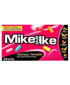 Mike and Ike Tropical Typhoon, caramelle alla frutta 51g