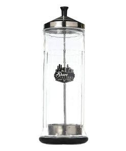 The Shave Factory vaso per disinfettare forbici rasoi e strumenti salone 1,10lt