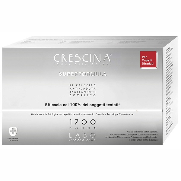 CRESCINA ISOLE FOLLICOLARI SUPER FORMULA 1700 DONNA TC 20+20FIALE 3,5 ML